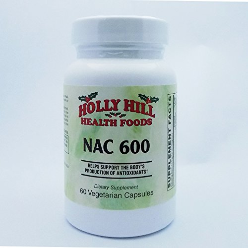 NAC 600 (N-Acetyl Cysteine), 60 Vegetarian Capsules