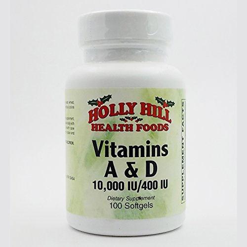 Vitamins A & D, 100 Softgels