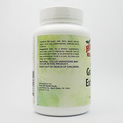 European Grape Seed Extract 100 MG, 90 Capsules