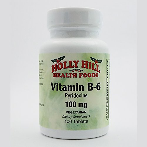 Vitamin B6, 100 Tablets