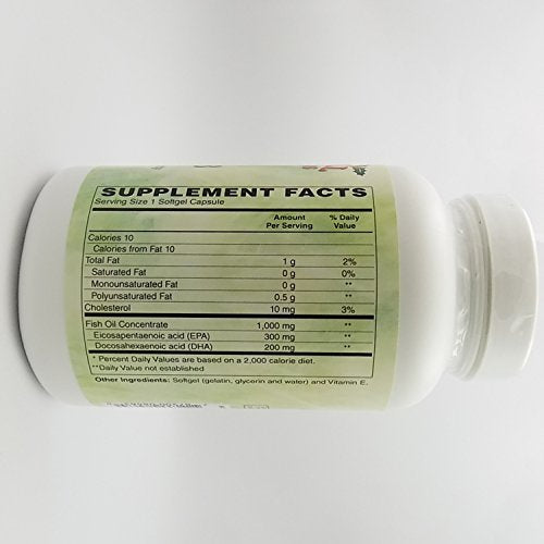 Super Omega 3 (Molecularly Distilled for Purity), 120 Softgels