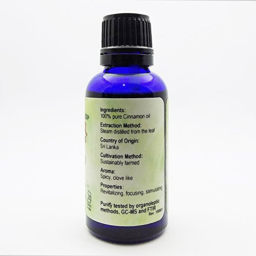 Cinnamon Leaf 100% Essential Oil, 1 Ounce