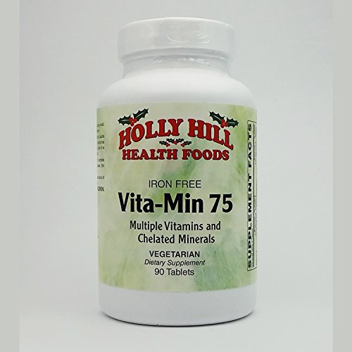 Iron Free Vita-Min 75, 90 Tablets