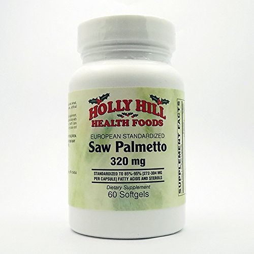 European Standardized Saw Palmetto 320 MG, 60 Softgels