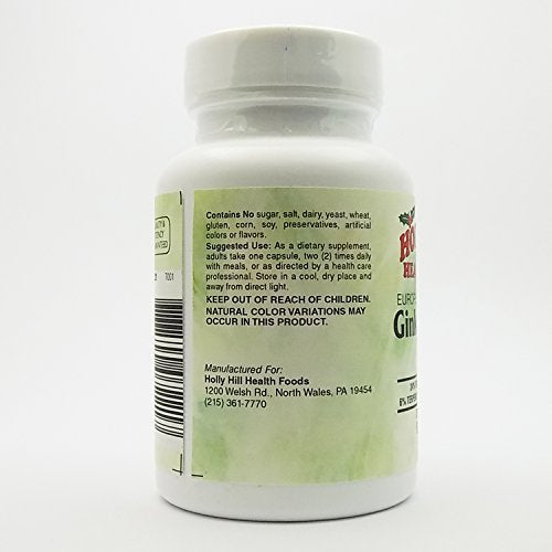 Ginkgo Biloba 60 MG, 60 Capsules