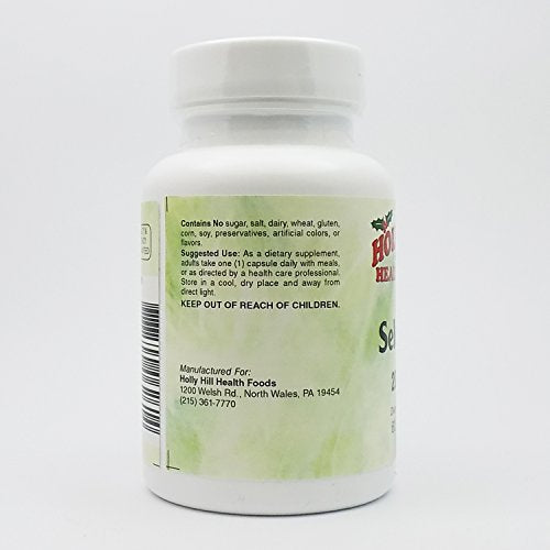 Selenium 200 MCG, 60 Capsules