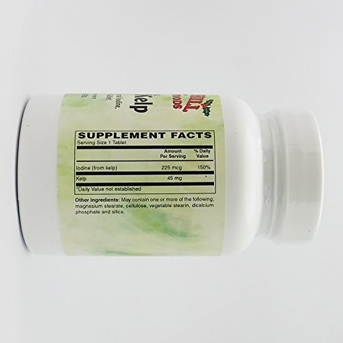 Super Kelp 225 MCG, 250 Tablets