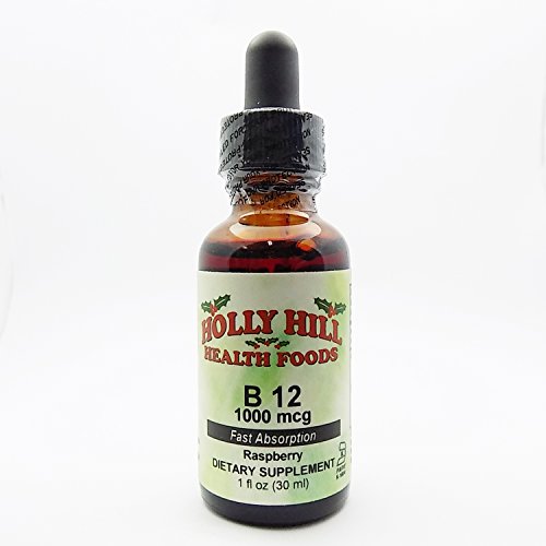 Fast Absorption B-12 1000 MCG, Raspberry, 1 Ounce