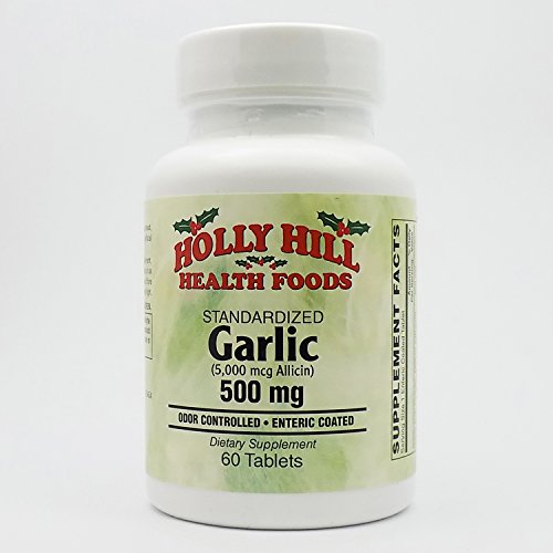 Standardized Garlic (Odor Controlled), 500 MG, 60 Enteric Coated Tablets