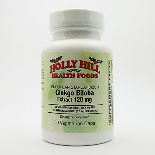 Ginkgo Biloba 120 MG, 50 Capsules