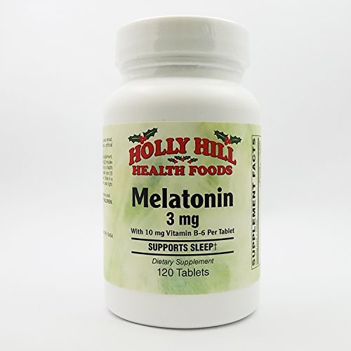 Melatonin 3 MG with B-6 (Supports Sleep), 120 Tablets