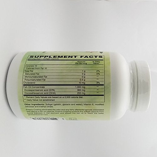 Super Omega-3 (Enteric Coated), 60 Softgels