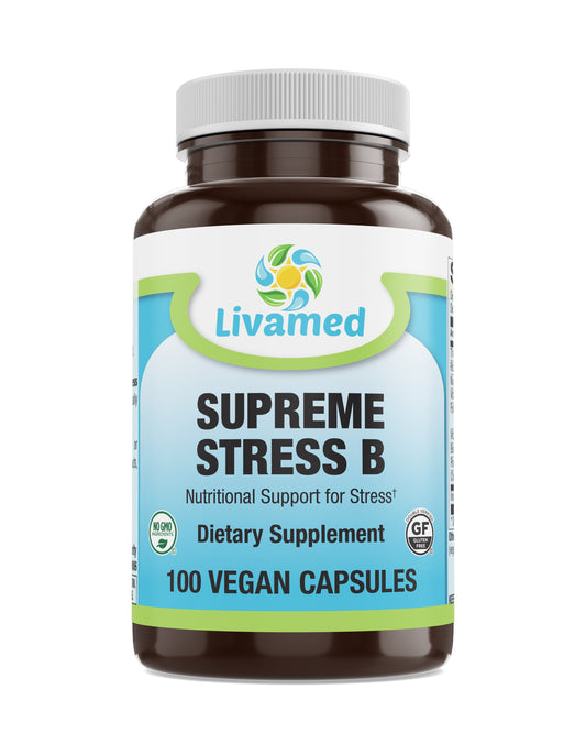 Supreme Stress B Veg Caps 100 Count