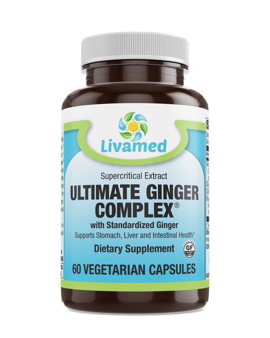 Ultimate Ginger Complex® with Standardized Ginger Veg Caps 60 Count