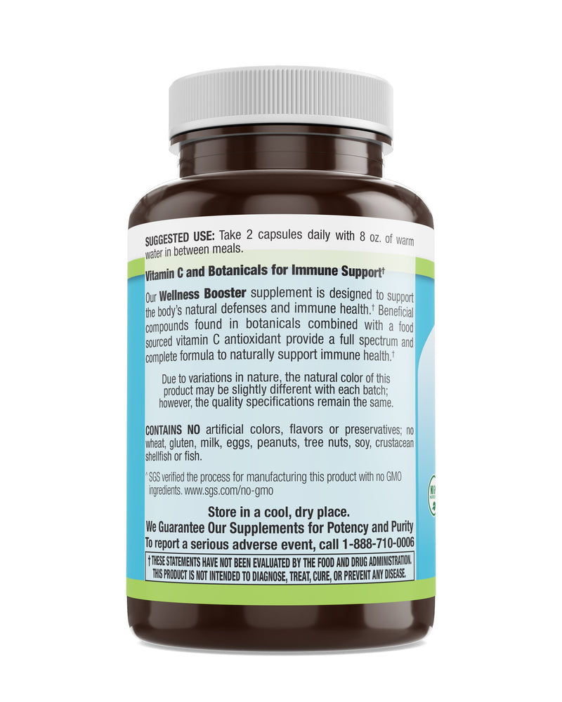 Livamed - Wellness Booster - Herbal Immune Veg Caps 100 Count