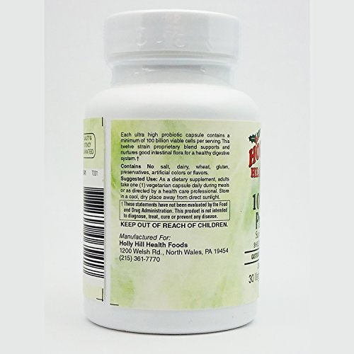 100 Billion ProBiotic, 30 Vegetarian Capsules