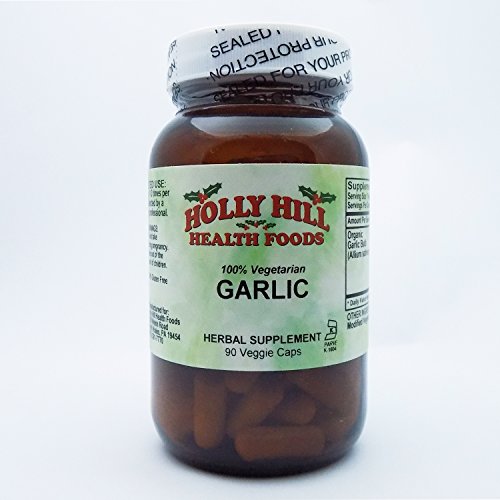 100% Vegetarian Garlic, 90 Vegetarian Capsules