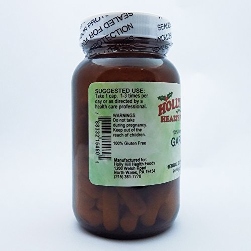 100% Vegetarian Garlic, 90 Vegetarian Capsules