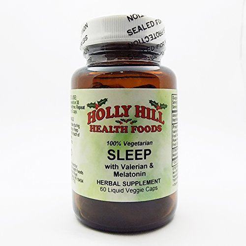 Sleep (with Valerian & Melatonin), 60 Liquid Vegetarian Capsules