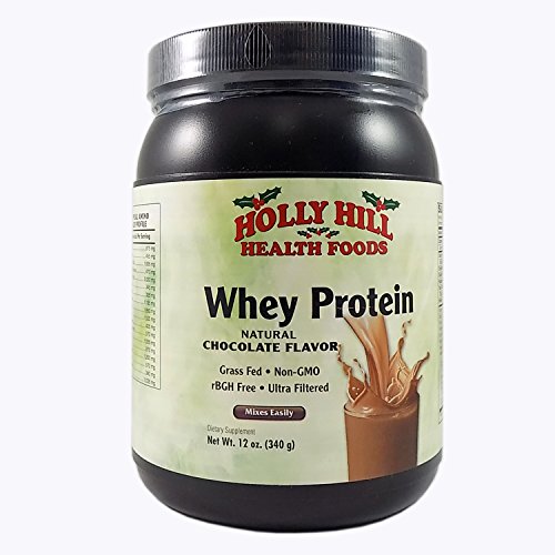 Whey Protein, Non GMO, Chocolate, 12 Ounces