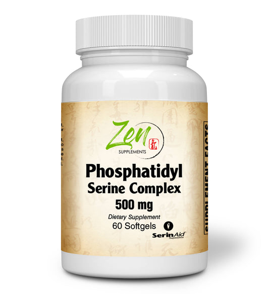 Phosphatidyl Serine Complex - Nootropic Support for Brain Health, Improved Cognition and Neurological Clarity 60-Softgel