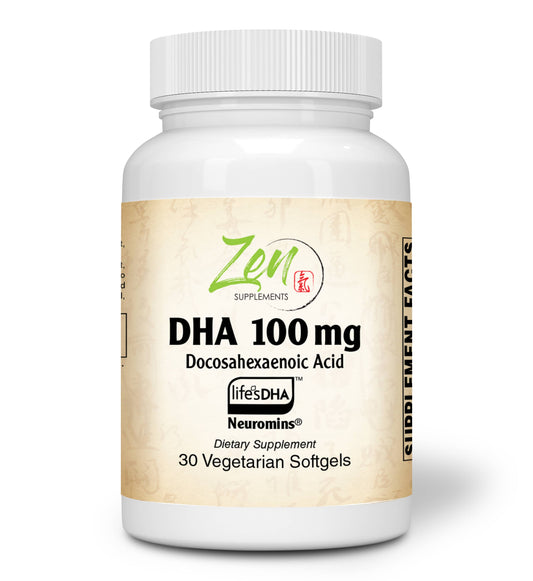 Neuromins DHA 100 Mg - Vegan & Algae Sourced DHA Supplement Supports Eye Health, Heart Health, and Optimal Wellness 30-Vegcaps
