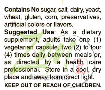 Zen Supplements - NAC 600 Plus - N-Acetyl Cysteine Antioxidant for Liver Support & Functions of Cleansing & Detoxification, Supports Respiratory Health, and Promotes Immune Function 60-Vegcaps