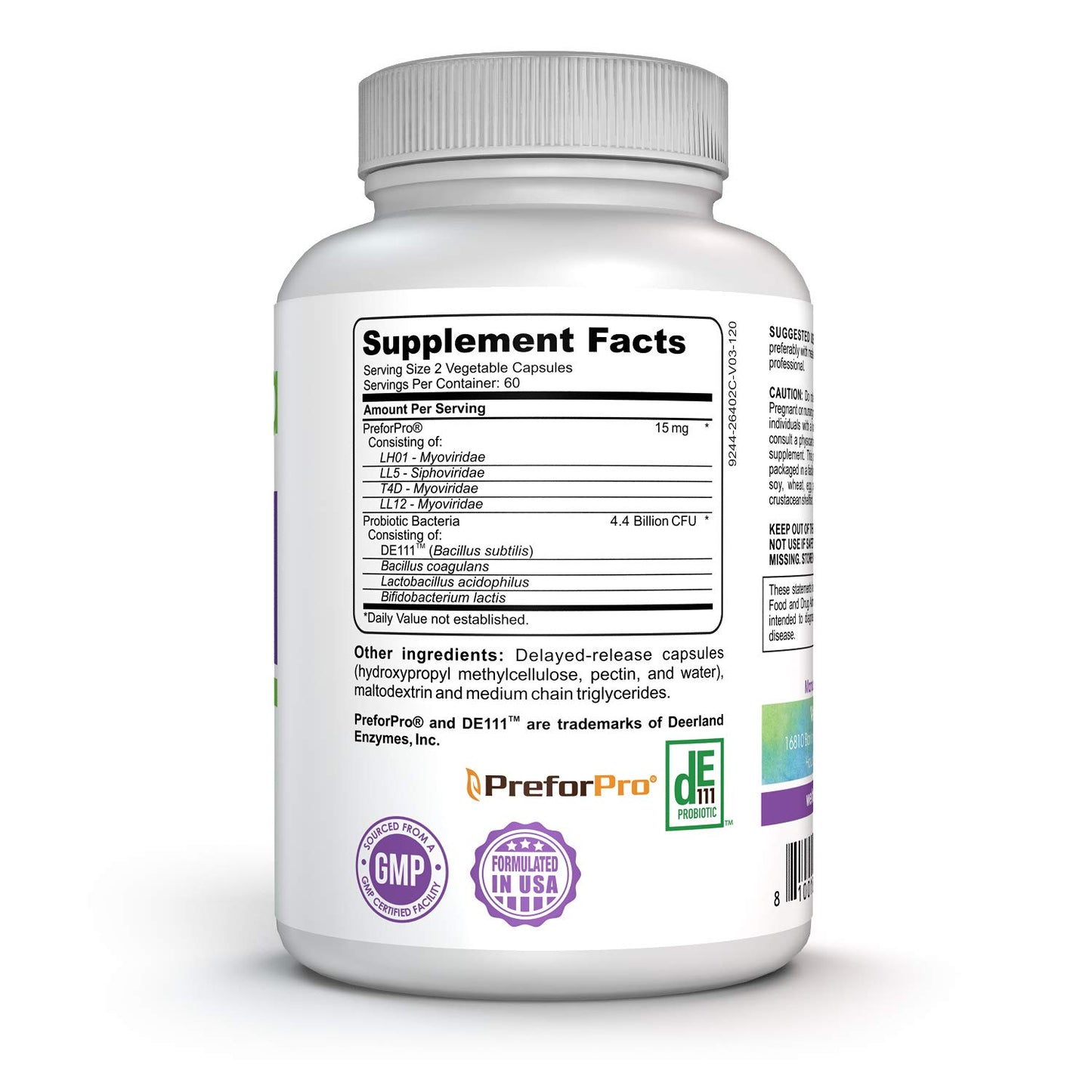Advanced Immune Probiotic - Plus Prebiotic - Shelf Stable Probiotic Supports intestinal Health, and May Reduce Gas, Bloating and Stomach discomfort