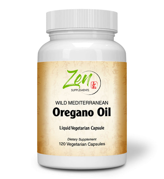 Oregano Oil Standardized to 45 Mg 70% Carvacrol - Immune and Intestinal Support for Healthy Digestive Flora 120-Vegcaps