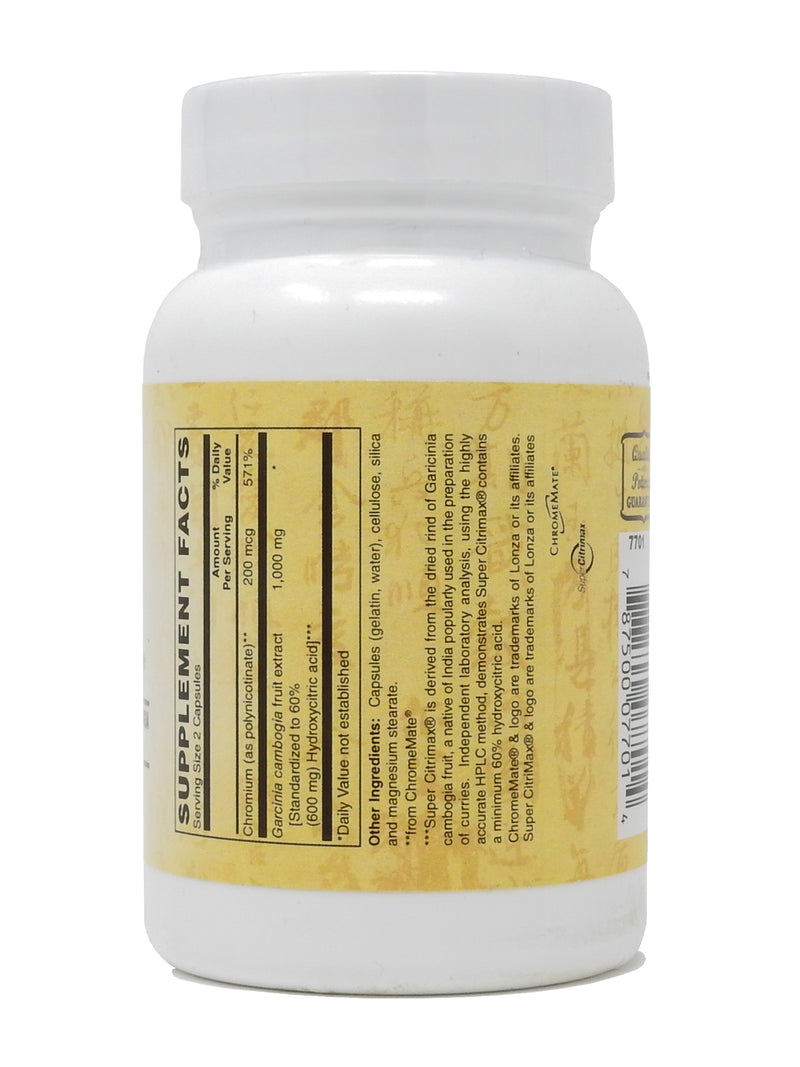 Zen Supplements - Super Citrimax - Promotes Healthy Metabolism & Supports Glucose Metabolism, Plus Appetite Control 90-Caps