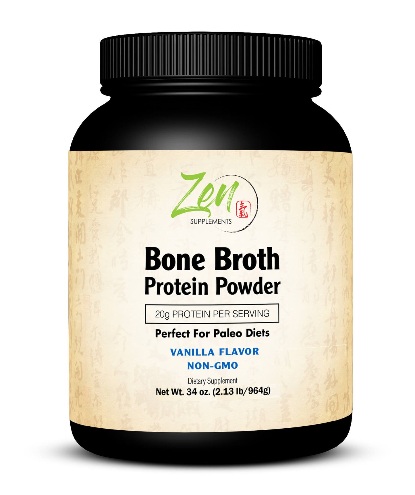 Bone Broth for Keto and Paleo Diets - Vanilla 2.1 LB-Powder - 22g of Protein Per Serving -Promotes Joint Health, Gut Health, Hair, Skin & Nails Health, Brain Health and Healthy Aging