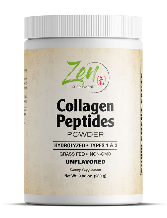 Collagen Peptides (Hydrolyzed Types 1 & 3) for Anti-Aging, Hair, Skin, Nails and Joints 280g-Powder