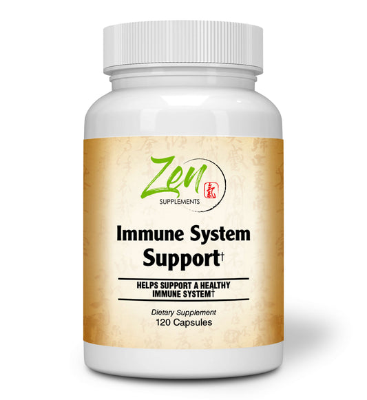 Immune System Support with Echinacea & Astragalus, L- OptiZinc®, Maitake, Shiitake and Reishi Mushrooms, Quercetin, Goldenseal, & Ligustrum 120-Caps