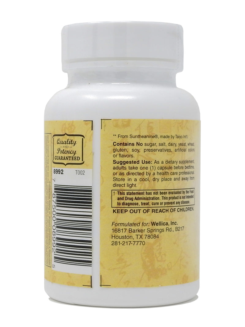 Zen Supplements - Sleep Support with Melatonin, L-Theanine, Passionflower & Valerian 60-Caps - Supports Overall Sleep Quality - Magnesium to Fall Asleep Fast - For a Calm & Restful Night - Non Habit Forming