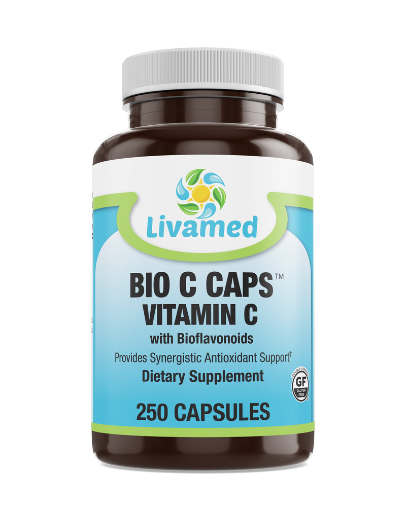 Livamed - Bio C Caps™ Vitamin C with Bioflavonoids 250 Count