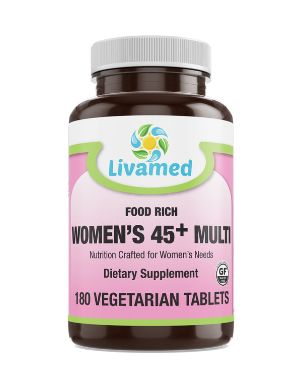 Livamed - Food Rich Women's 45+ Multi Veg Tabs