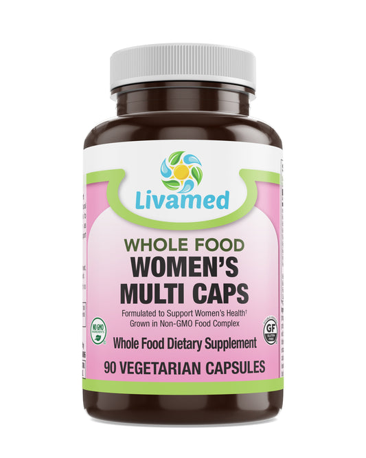 Women's Multi Veg Caps - Whole Food Essentials   90 Count