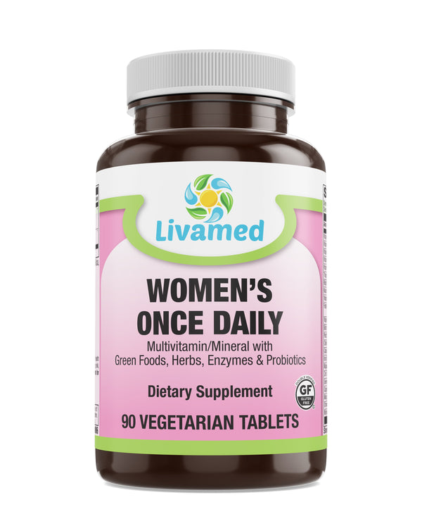 Livamed - Women's Once Daily Veg Tabs 90 Count